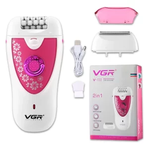 Depiladora Eléctrica Mujer Vgr V-722