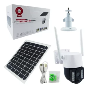 Camara De Vigilancia 8 Led Solar Wifi Detector De Movimiento