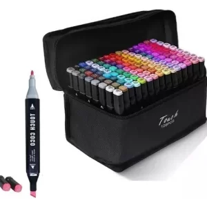Marcadores X120 A Base De Alchocol Punta Doble Set De Arte