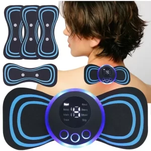 Masajeador portátil recargable para dolor de espalda, cuello y espalda