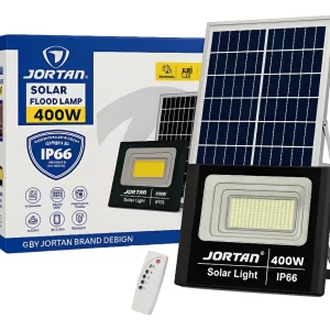 Reflector Solar Jortan 400w Lampara Led Exterior Ip66 Panel
