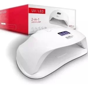 Lampara De Uñas 72 Wats Led-uv Gel Profesional Secado Rapido