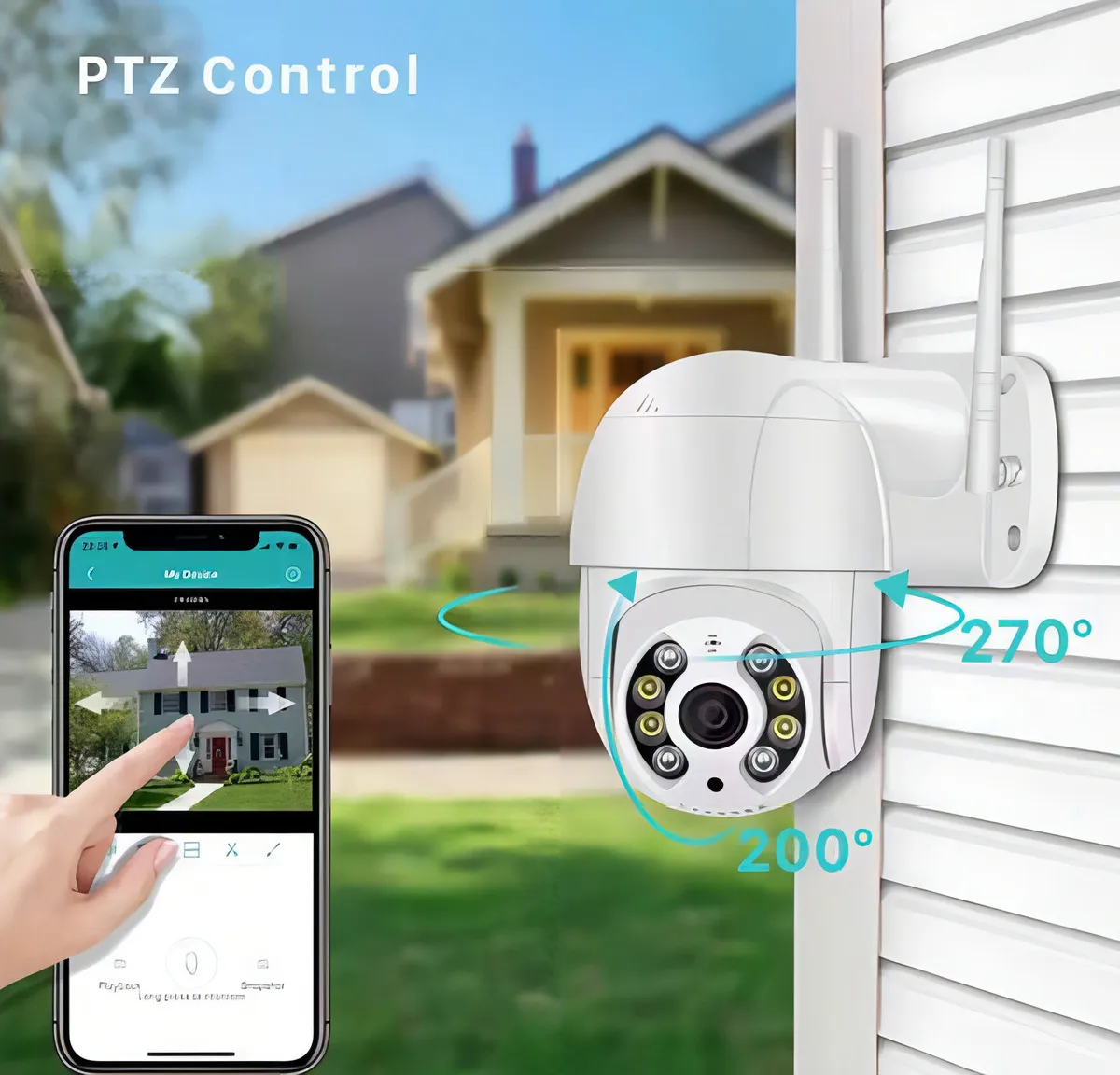 ámara de seguridad IP domo WiFi Full HD - Image 2