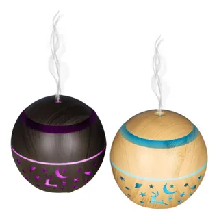 Humidificador Aromaterapia Difusor Atomizador Luz Led 120ml