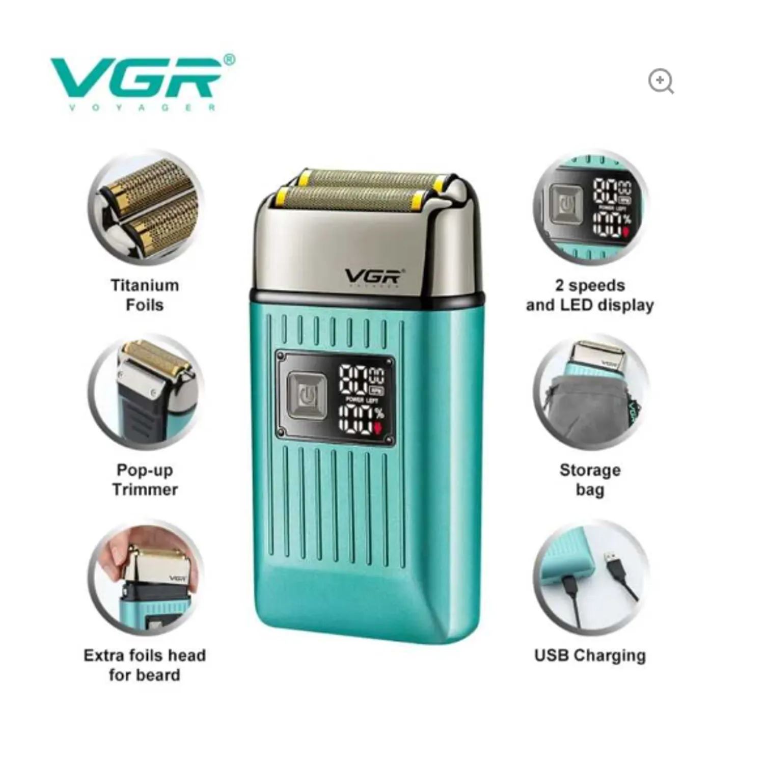 AFEITADORA VGR 357 - Image 2